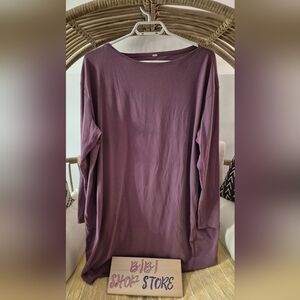 lululemon athletica Purple Long Sleeve Dress